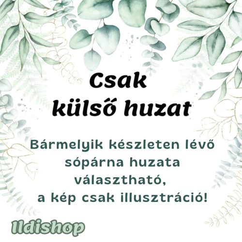 Sópárna külső huzat - 17x25 cm (1 kg-os sópárnára)