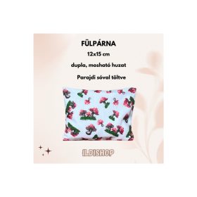   Gomba mintás parajdi sóval töltött fülpárna, 0,3 kg- 12x15 cm