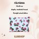 Gomba mintás parajdi sóval töltött fülpárna, 0,3 kg- 12x15 cm