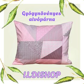Absztrakt mintás gyógynövényes párna 40x50 cm