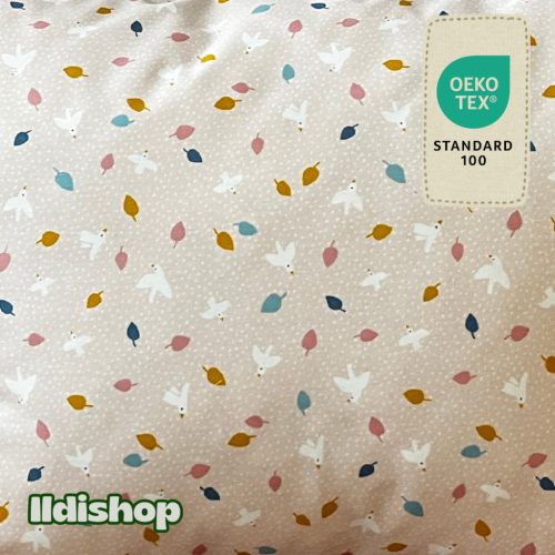 Madár mintás gyógynövényes párna 6 gyógynövény keveréke 40x50 cm 