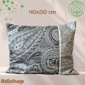 Kispárna huzat 40x50 cm, kasmír mintás