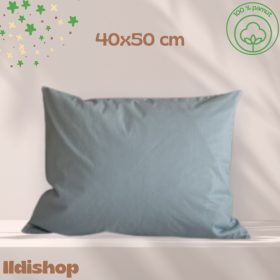 Kispárna huzat 40x50 cm, kékes zöld szín