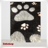 kutyapléd, takaró 100x170 cm fekete/szürke