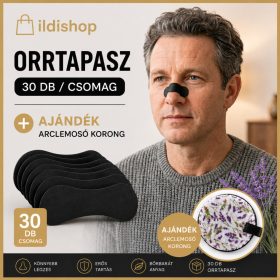 Orrtapasz fekete 30 db/ csomag
