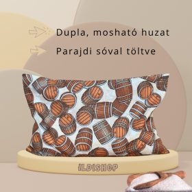 Férfiaknak:Parajdi sópárna, boroshordó 1,5 kg- 20x30 cm
