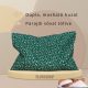 Zöld apró mintás parajdi sópárna, 1,5 kg- 20x30 cm
