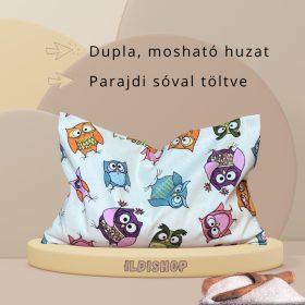 Bagoly mintás parajdi sópárna, 1,5 kg- 20x30 cm