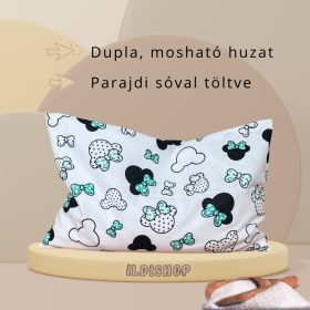 Minnie (zöld) mintás parajdi sópárna, 1,5 kg- 20x30 cm