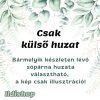 Sópárna külső huzat - 20x30 cm (1,5 kg-os sópárnára)