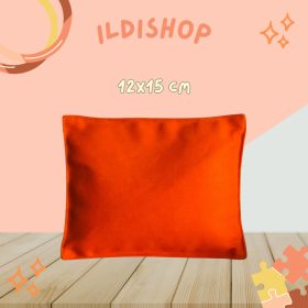   Torna babzsák műanyag gyönggyel töltve: narancssárgasárga